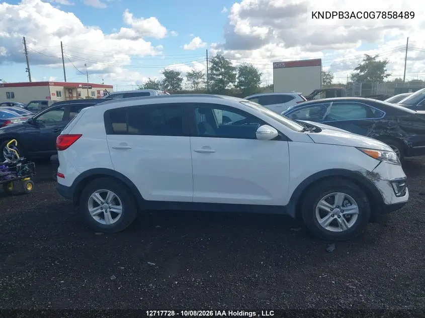 2016 KIA SPORTAGE VIN KNDPB3AC0G7858489 — фото 13
