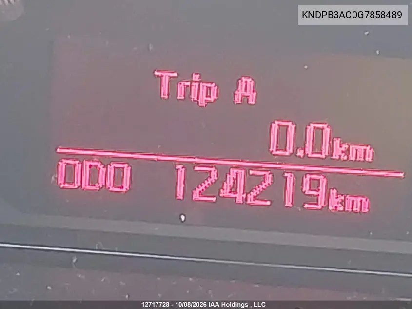 2016 KIA SPORTAGE VIN KNDPB3AC0G7858489 — фото 15
