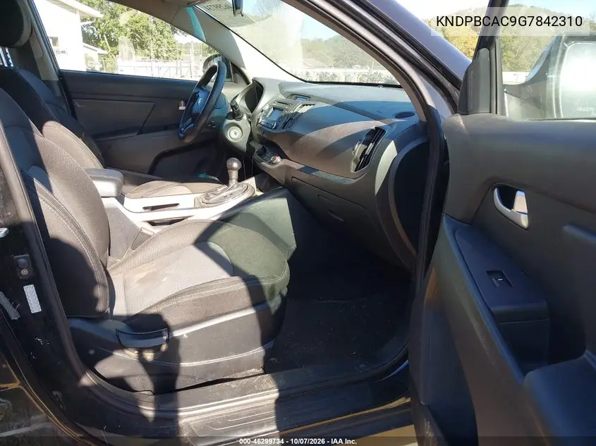 2016 KIA SPORTAGE VIN KNDPBCAC9G7842310 — фото 5