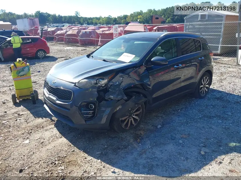 2017 KIA SPORTAGE VIN KNDPN3AC7H7213198 — фото 2
