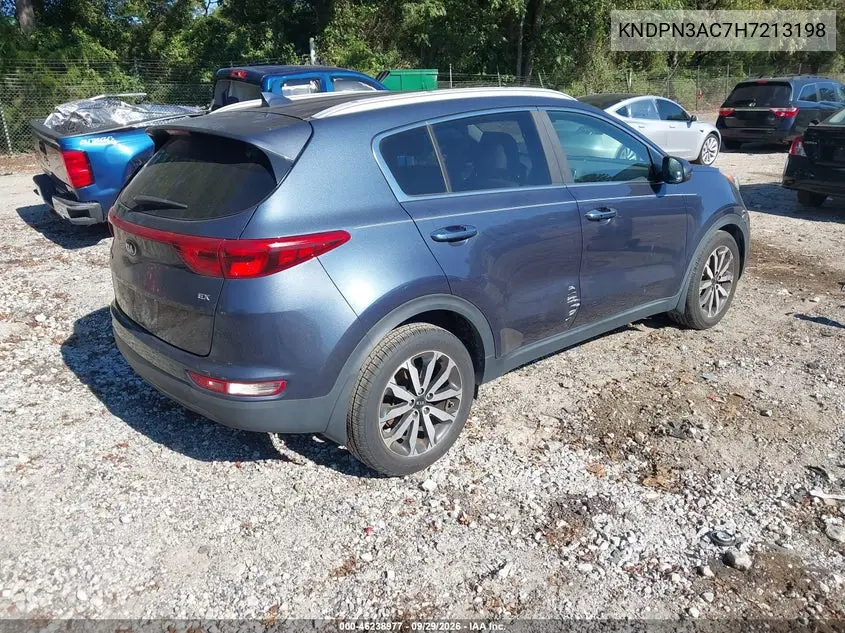 2017 KIA SPORTAGE VIN KNDPN3AC7H7213198 — фото 4