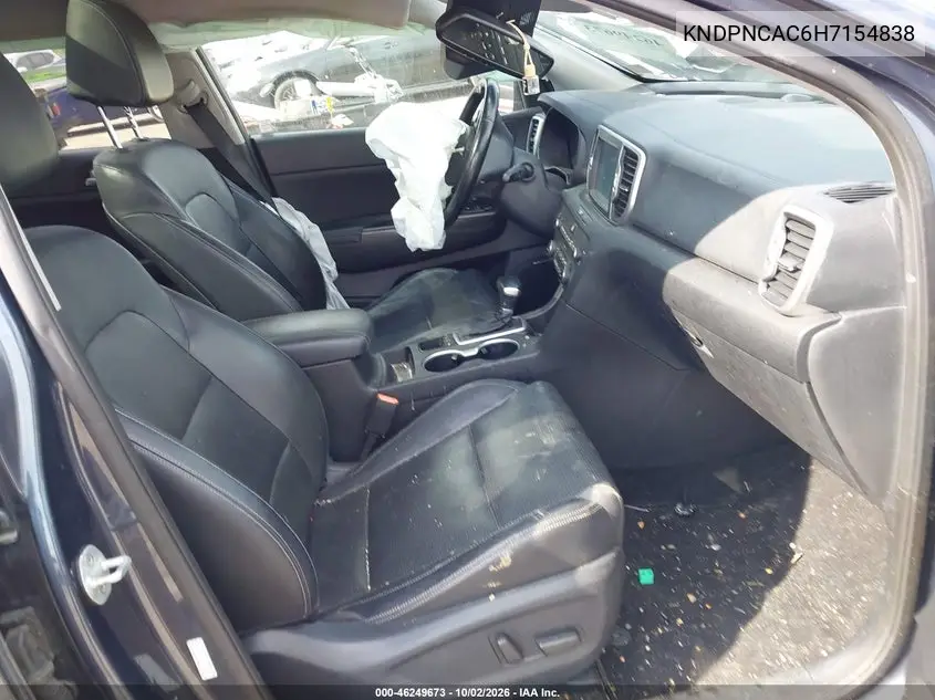 2017 KIA SPORTAGE VIN KNDPNCAC6H7154838 — фото 5