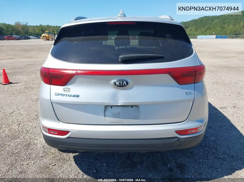 2017 KIA SPORTAGE VIN KNDPN3ACXH7074944 — фото 16