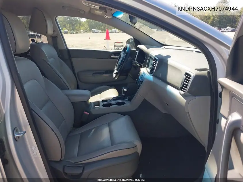 2017 KIA SPORTAGE VIN KNDPN3ACXH7074944 — фото 5