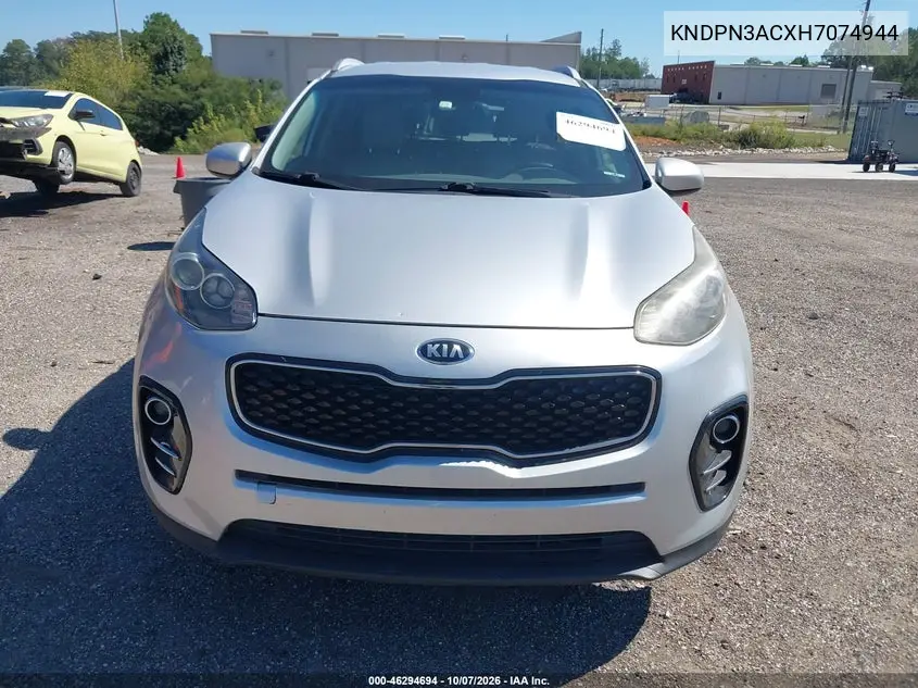 2017 KIA SPORTAGE VIN KNDPN3ACXH7074944 — фото 6