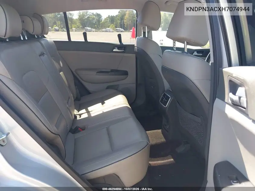 2017 KIA SPORTAGE VIN KNDPN3ACXH7074944 — фото 8