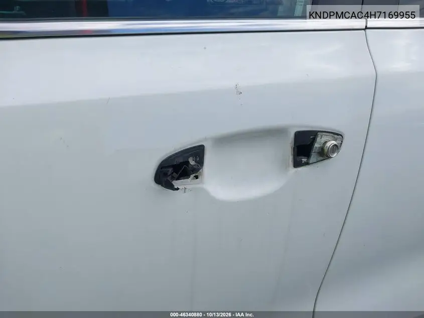 2017 KIA SPORTAGE VIN KNDPMCAC4H7169955 — фото 6
