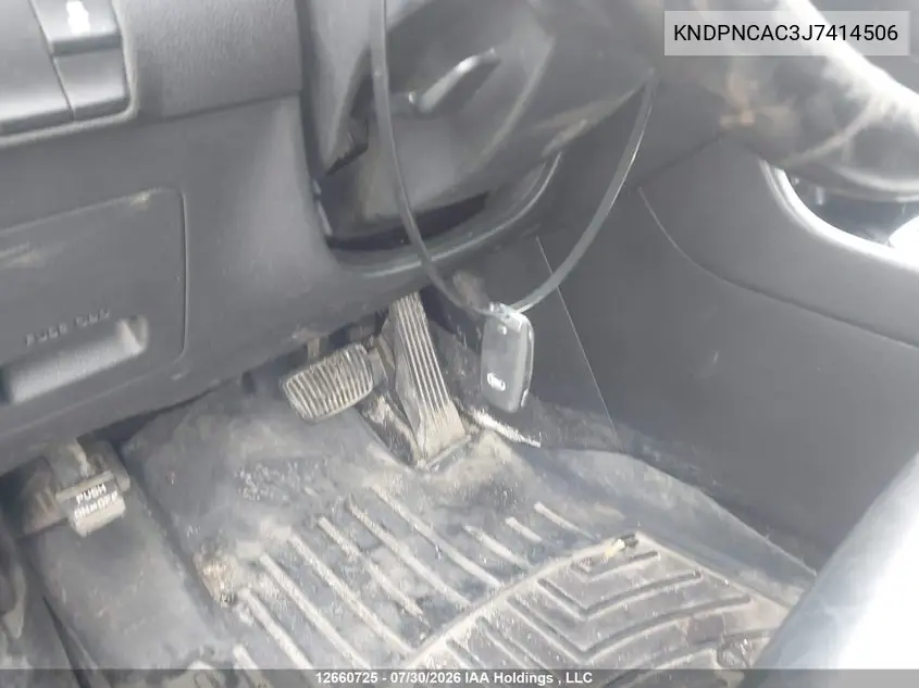 2018 KIA SPORTAGE VIN KNDPNCAC3J7414506 — фото 11