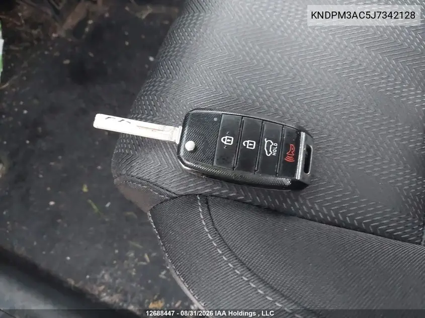 2018 KIA SPORTAGE VIN KNDPM3AC5J7342128 — фото 10