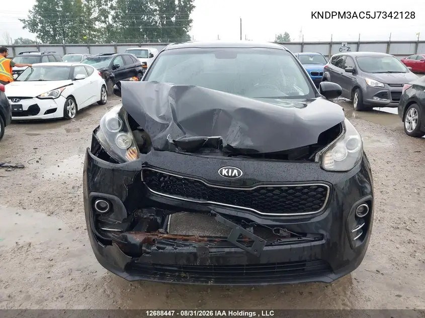 2018 KIA SPORTAGE VIN KNDPM3AC5J7342128 — фото 11