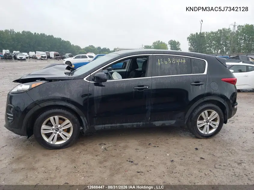 2018 KIA SPORTAGE VIN KNDPM3AC5J7342128 — фото 13