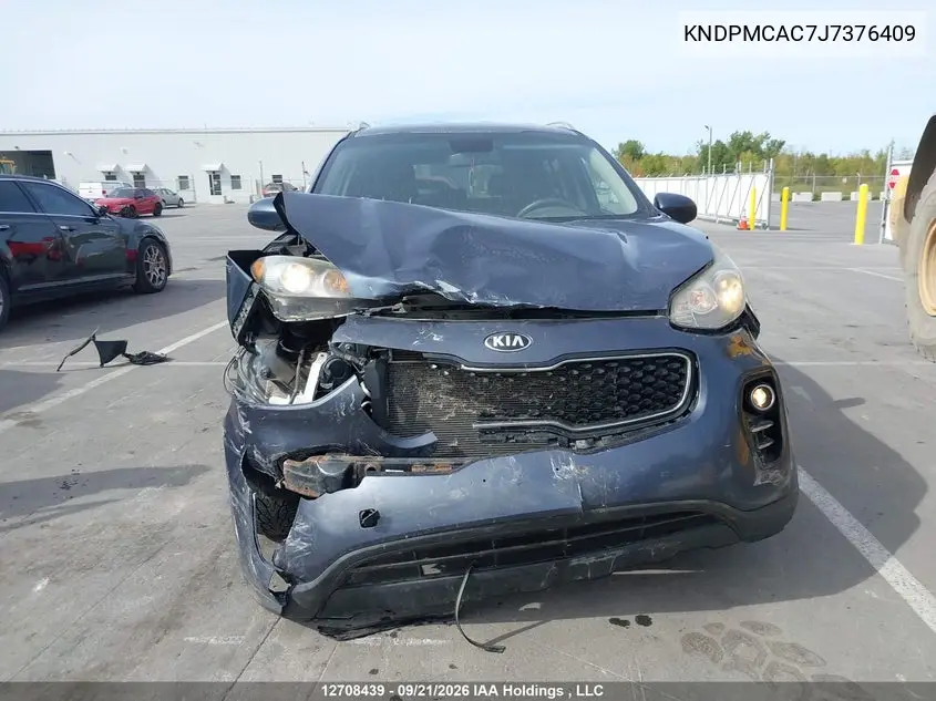 2018 KIA SPORTAGE VIN KNDPMCAC7J7376409 — фото 12