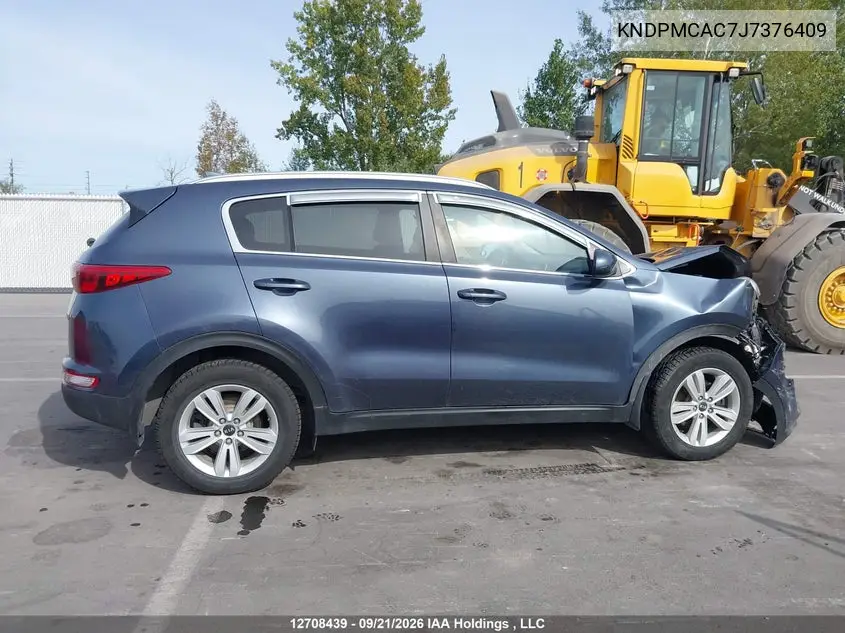 2018 KIA SPORTAGE VIN KNDPMCAC7J7376409 — фото 13