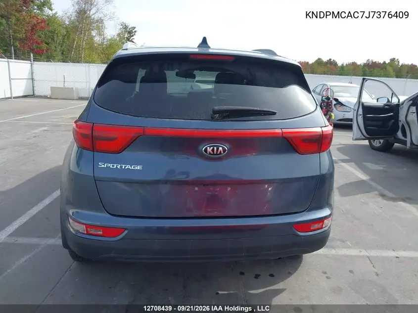 2018 KIA SPORTAGE VIN KNDPMCAC7J7376409 — фото 16