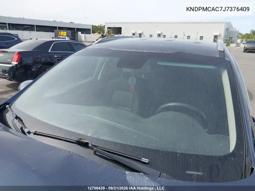 2018 KIA SPORTAGE VIN KNDPMCAC7J7376409 — фото 17