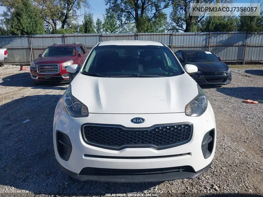 2018 KIA SPORTAGE VIN KNDPM3AC0J7358057 — фото 11