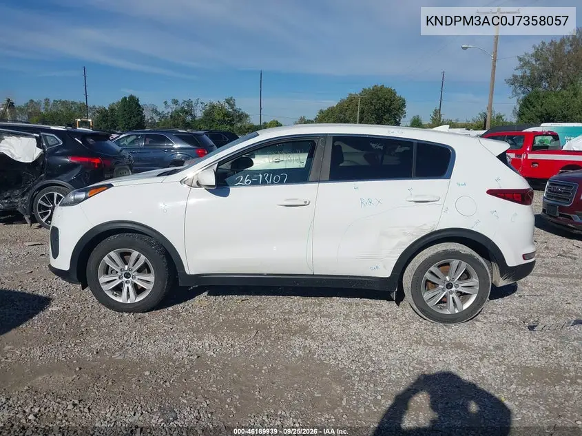 2018 KIA SPORTAGE VIN KNDPM3AC0J7358057 — фото 13
