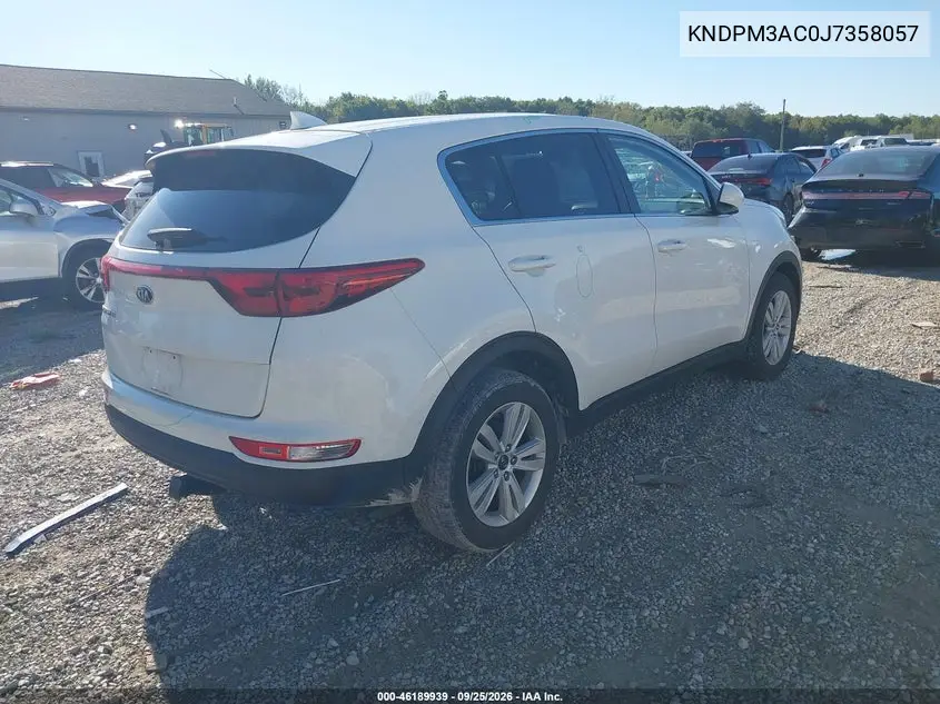 2018 KIA SPORTAGE VIN KNDPM3AC0J7358057 — фото 4