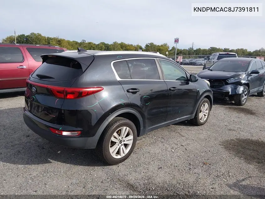 2018 KIA SPORTAGE VIN KNDPMCAC8J7391811 — фото 4