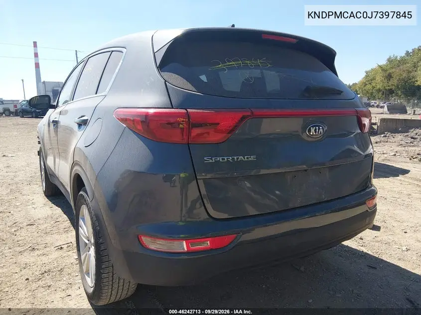 2018 KIA SPORTAGE VIN KNDPMCAC0J7397845 — фото 3