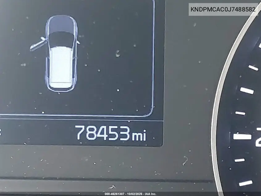 2018 KIA SPORTAGE VIN KNDPMCAC0J7488582 — фото 16