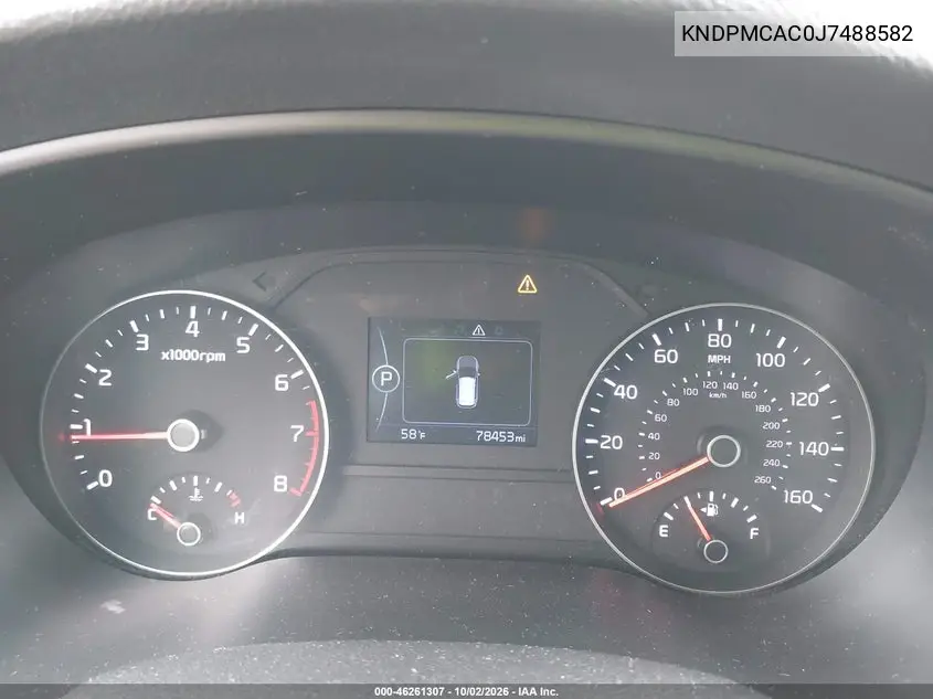 2018 KIA SPORTAGE VIN KNDPMCAC0J7488582 — фото 7