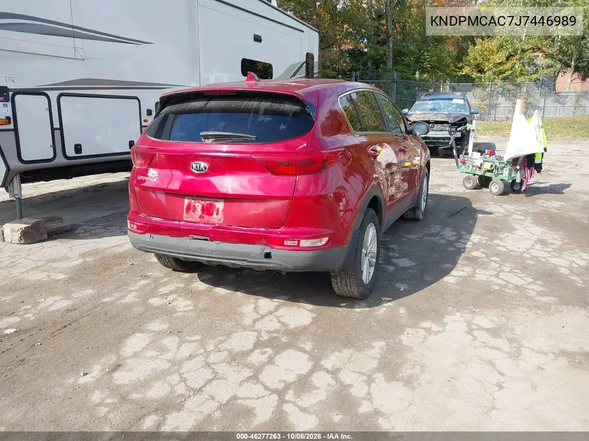 2018 KIA SPORTAGE VIN KNDPMCAC7J7446989 — фото 4