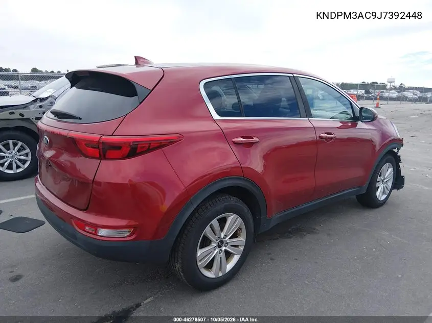 2018 KIA SPORTAGE VIN KNDPM3AC9J7392448 — фото 4