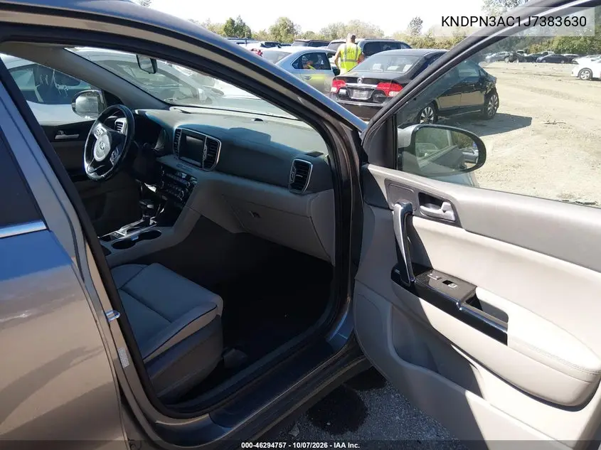 2018 KIA SPORTAGE VIN KNDPN3AC1J7383630 — фото 5