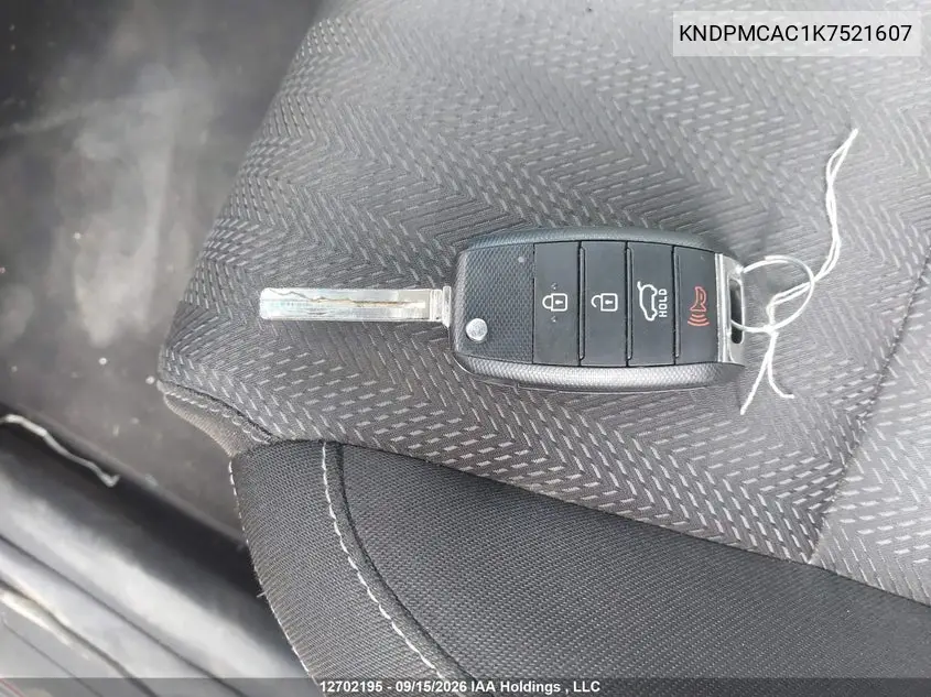 2019 KIA SPORTAGE VIN KNDPMCAC1K7521607 — фото 10