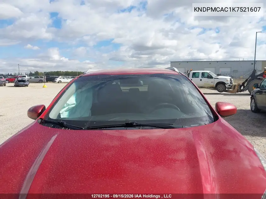 2019 KIA SPORTAGE VIN KNDPMCAC1K7521607 — фото 16