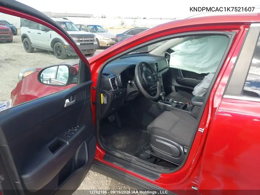 2019 KIA SPORTAGE VIN KNDPMCAC1K7521607 — фото 17