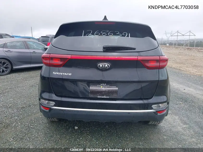 2020 KIA SPORTAGE VIN KNDPMCAC4L7703058 — фото 15