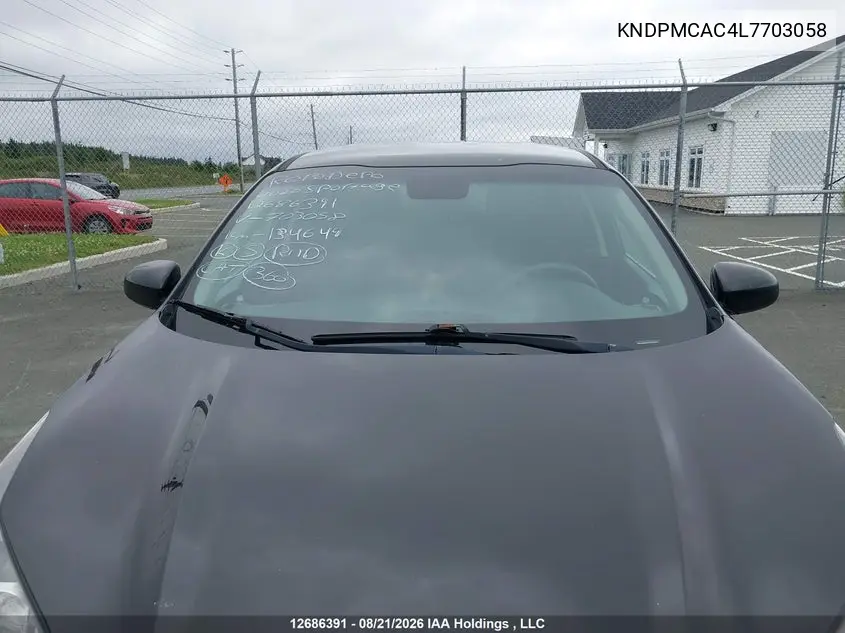 2020 KIA SPORTAGE VIN KNDPMCAC4L7703058 — фото 16