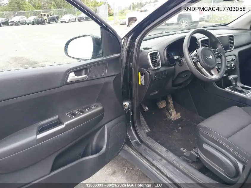 2020 KIA SPORTAGE VIN KNDPMCAC4L7703058 — фото 17