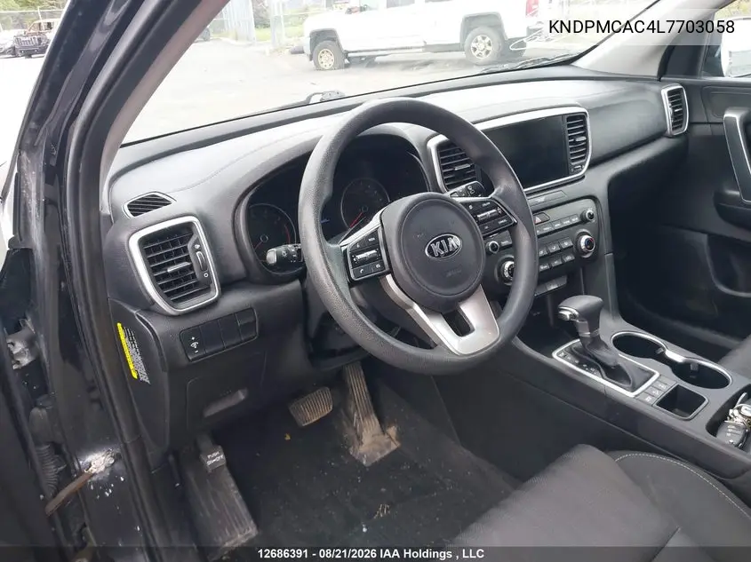 2020 KIA SPORTAGE VIN KNDPMCAC4L7703058 — фото 18