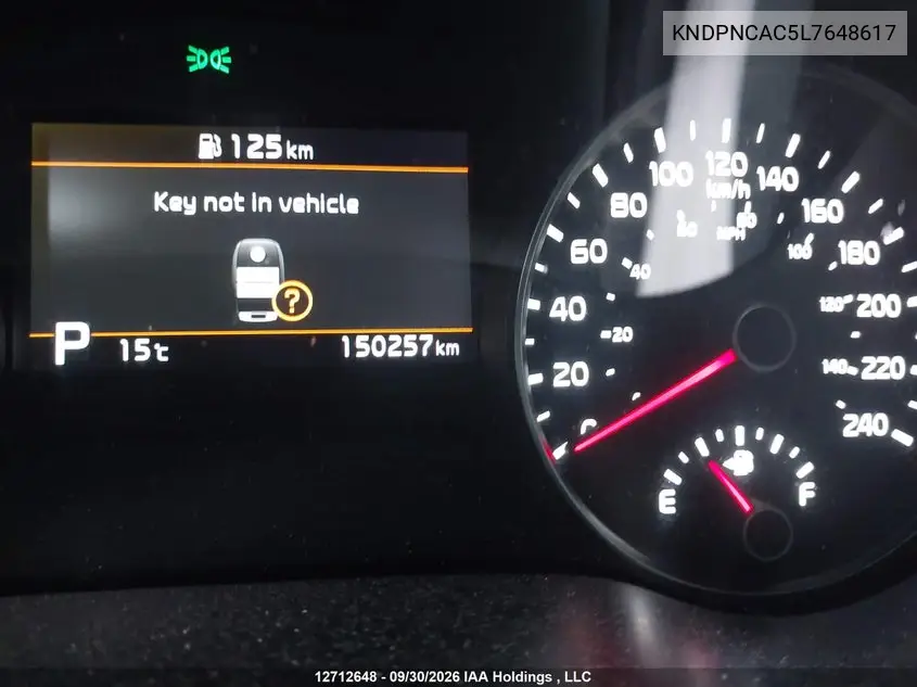 2020 KIA SPORTAGE VIN KNDPNCAC5L7648617 — фото 15