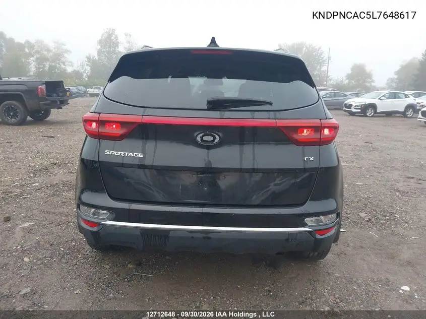 2020 KIA SPORTAGE VIN KNDPNCAC5L7648617 — фото 16
