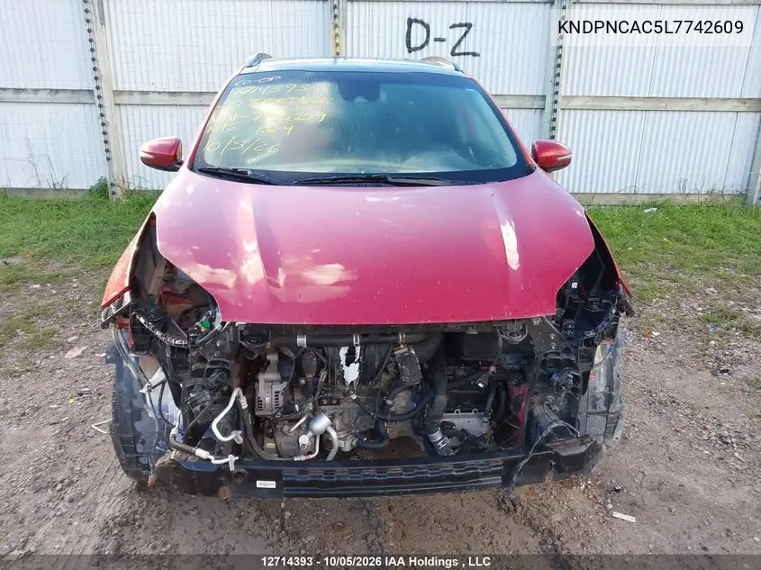 2020 KIA SPORTAGE VIN KNDPNCAC5L7742609 — фото 13