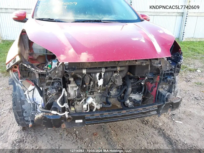 2020 KIA SPORTAGE VIN KNDPNCAC5L7742609 — фото 6