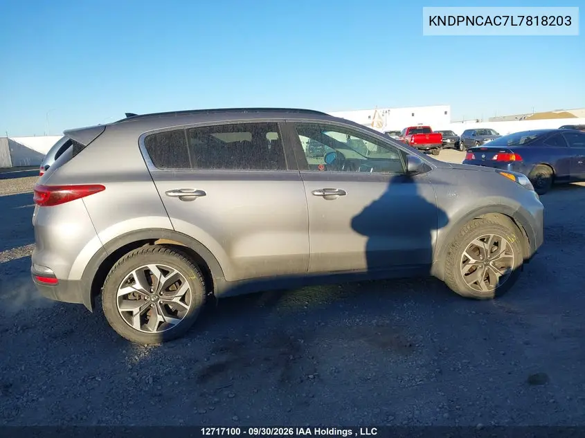 2020 KIA SPORTAGE VIN KNDPNCAC7L7818203 — фото 12