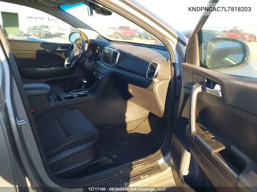 2020 KIA SPORTAGE VIN KNDPNCAC7L7818203 — фото 5