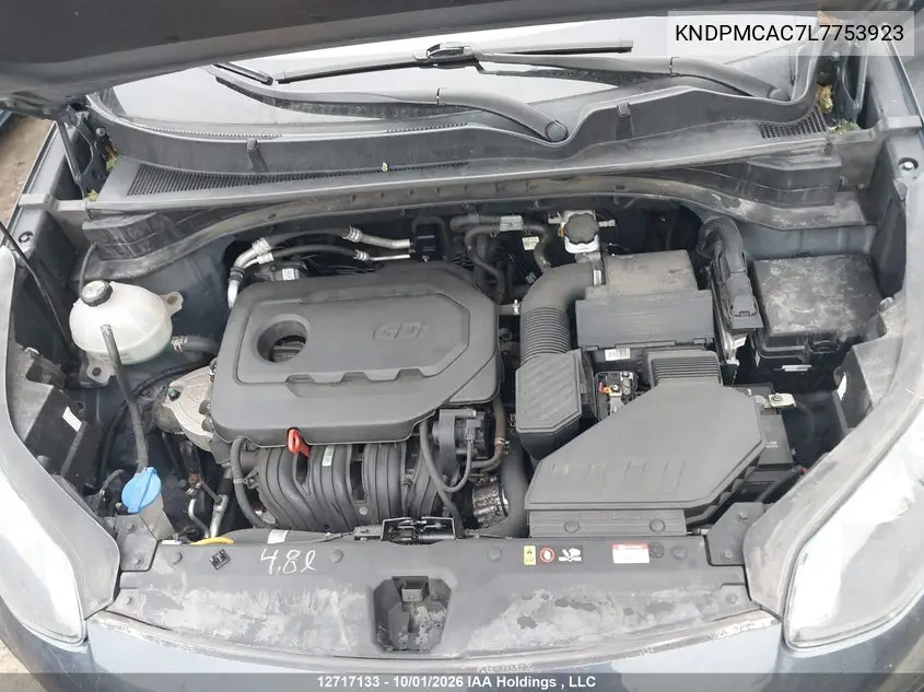 2020 KIA SPORTAGE VIN KNDPMCAC7L7753923 — фото 10