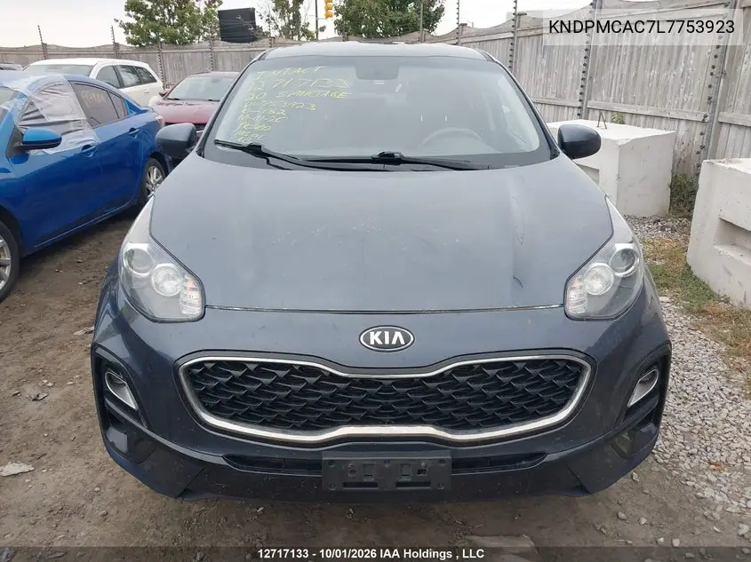 2020 KIA SPORTAGE VIN KNDPMCAC7L7753923 — фото 12