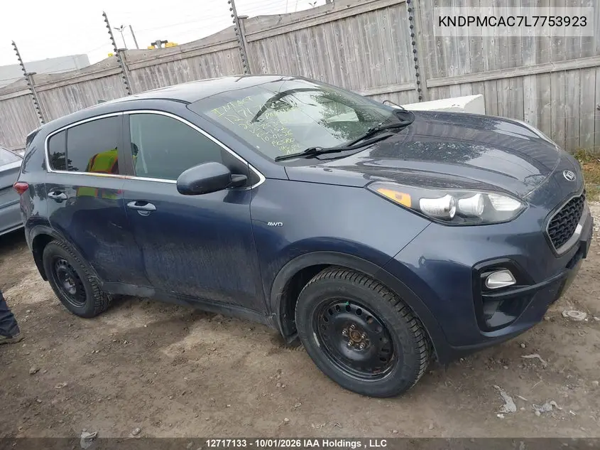 2020 KIA SPORTAGE VIN KNDPMCAC7L7753923 — фото 13