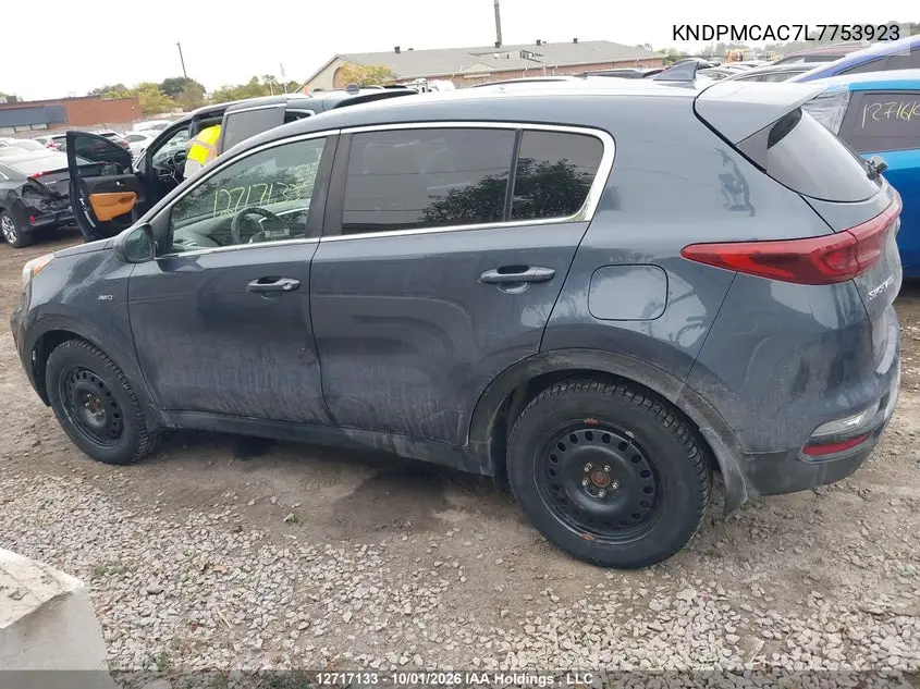 2020 KIA SPORTAGE VIN KNDPMCAC7L7753923 — фото 14