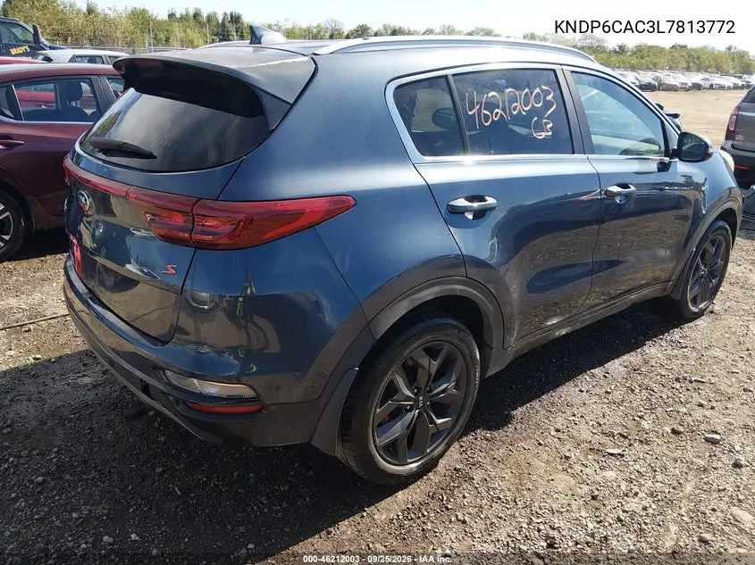 2020 KIA SPORTAGE VIN KNDP6CAC3L7813772 — фото 4