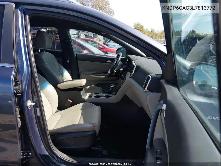 2020 KIA SPORTAGE VIN KNDP6CAC3L7813772 — фото 5