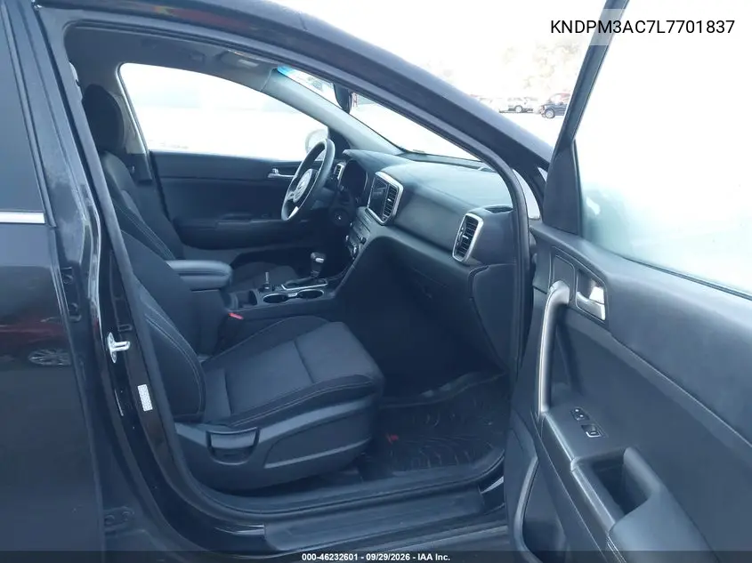 2020 KIA SPORTAGE VIN KNDPM3AC7L7701837 — фото 5