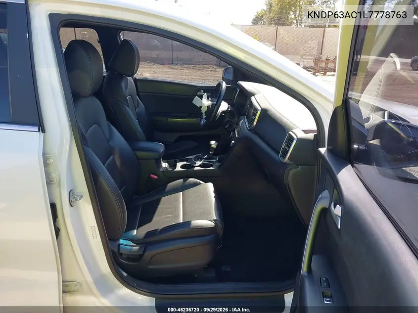2020 KIA SPORTAGE VIN KNDP63AC1L7778763 — фото 5